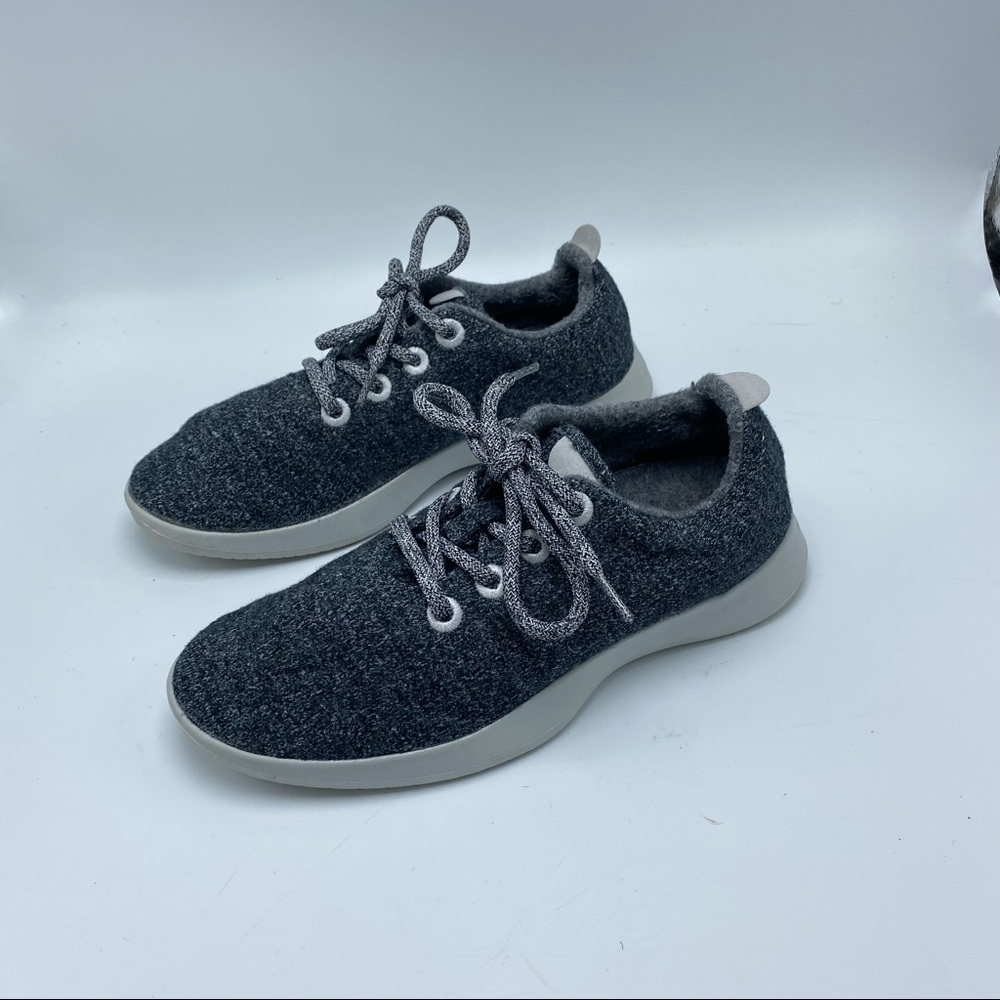 Allbirds Grey Wool Runners Running Shoe Size 8